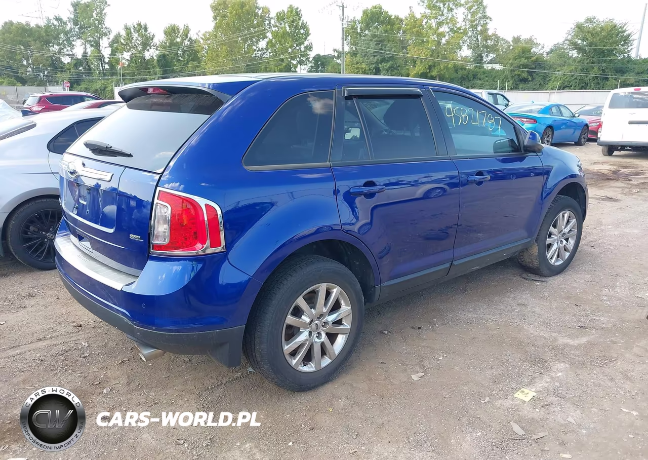 2014 Ford Edge Sel VIN:2FMDK3JC1EBA04128 - 4