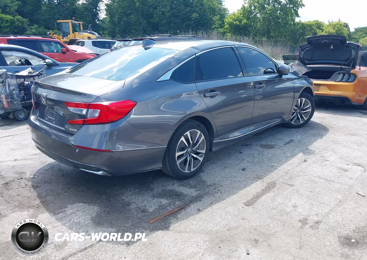 2020 Honda Accord Hybrid Ex VIN:1HGCV3F44LA006684 - 4