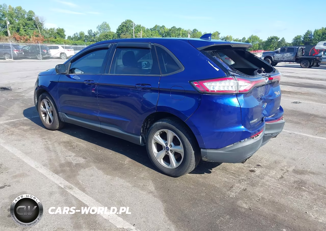 2015 Ford Edge Se VIN:2FMTK4G91FBC27414 - 3