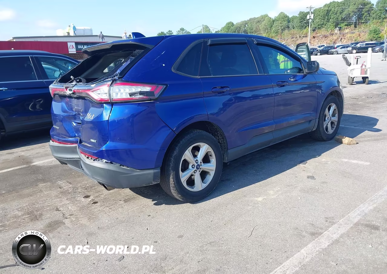 2015 Ford Edge Se VIN:2FMTK4G91FBC27414 - 4