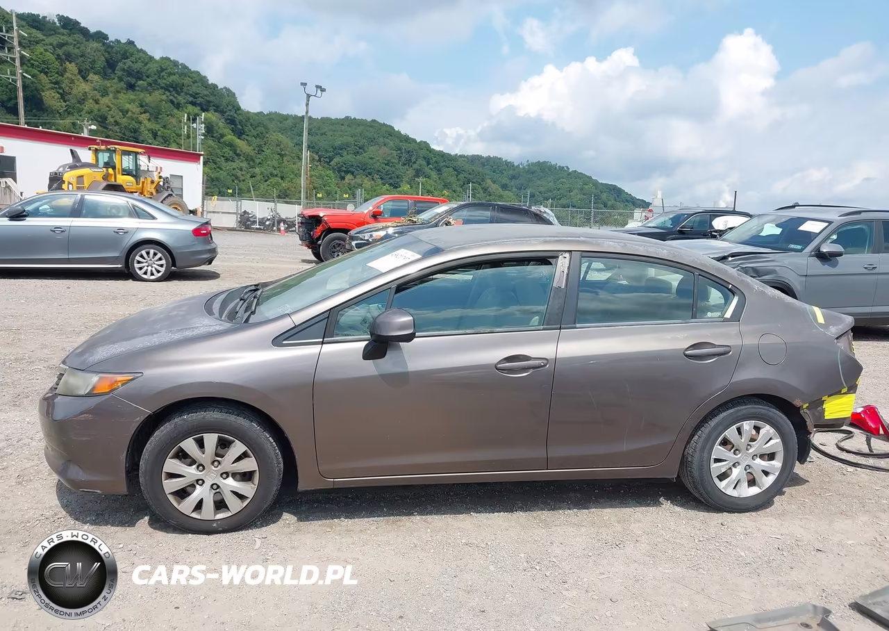2012 Honda Civic Lx VIN:2HGFB2F56CH578575 - 15