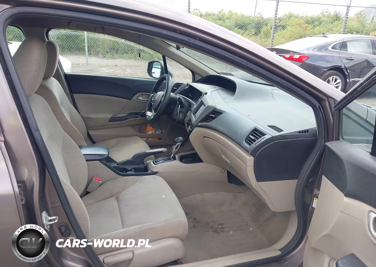 2012 Honda Civic Lx VIN:2HGFB2F56CH578575 - 5