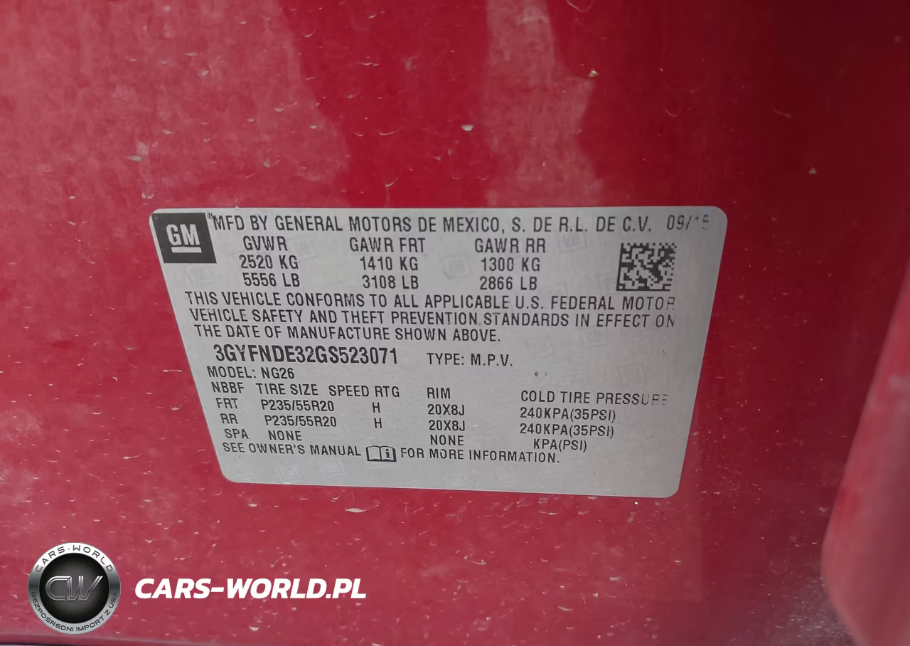 2016 Cadillac Srx Premium Collection VIN:3GYFNDE32GS523071 - 9