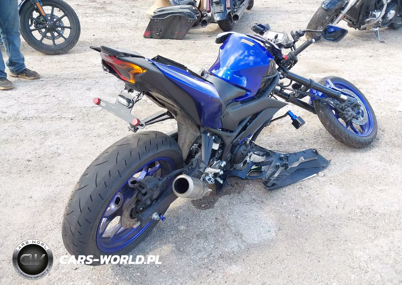 2024 Yamaha Yzfr3 A VIN:MH3RH18Y6RK014620 - 4