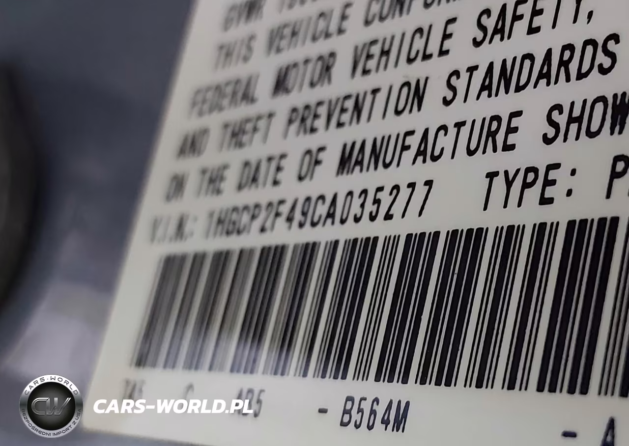 2012 Honda Accord 2.4 Lx-P VIN:1HGCP2F49CA035277 - 9