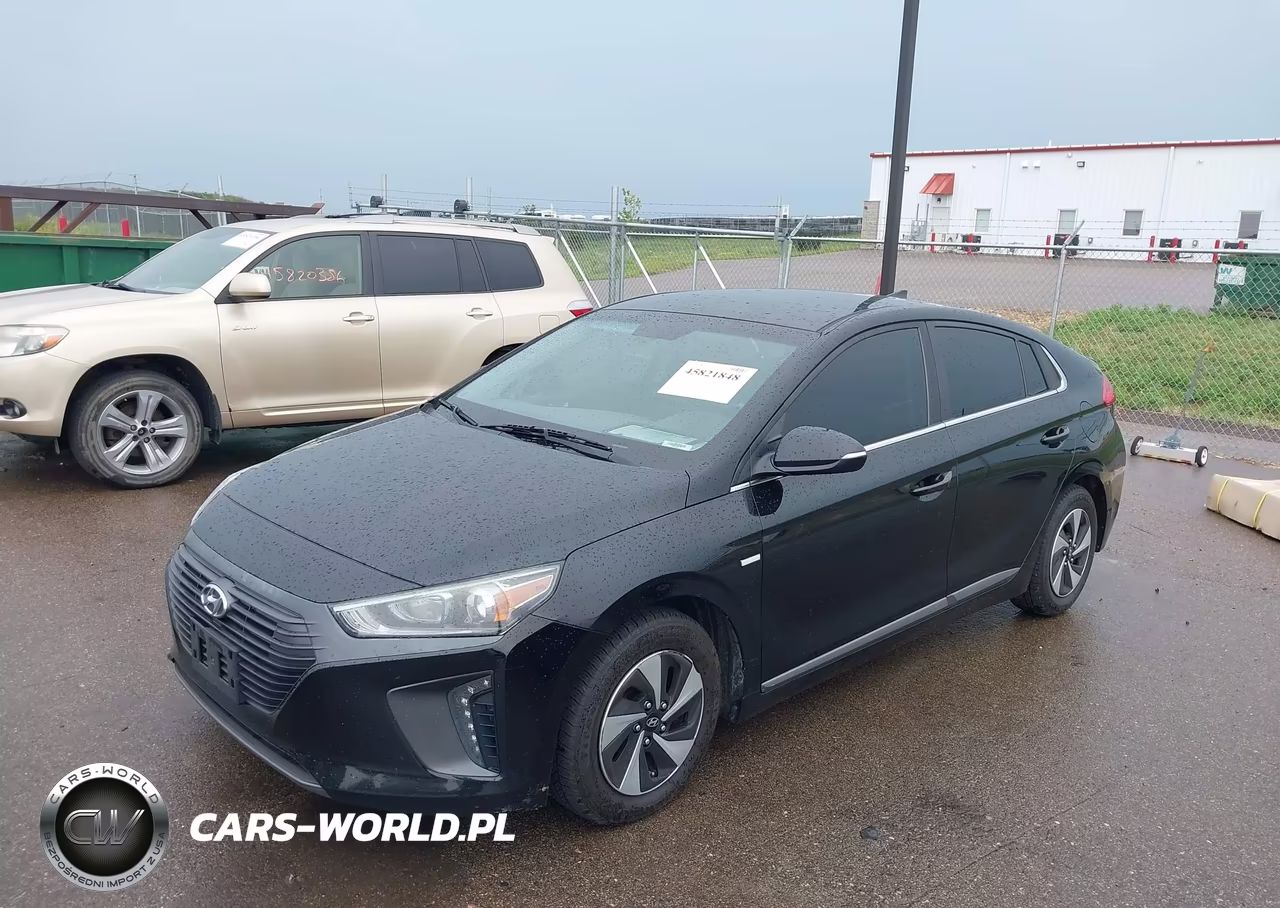 2017 Hyundai Ioniq Hybrid Sel VIN:KMHC75LC6HU049084 - 2