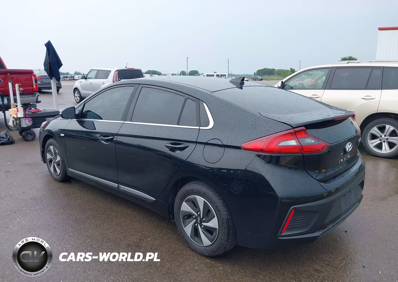 2017 Hyundai Ioniq Hybrid Sel VIN:KMHC75LC6HU049084 - 3