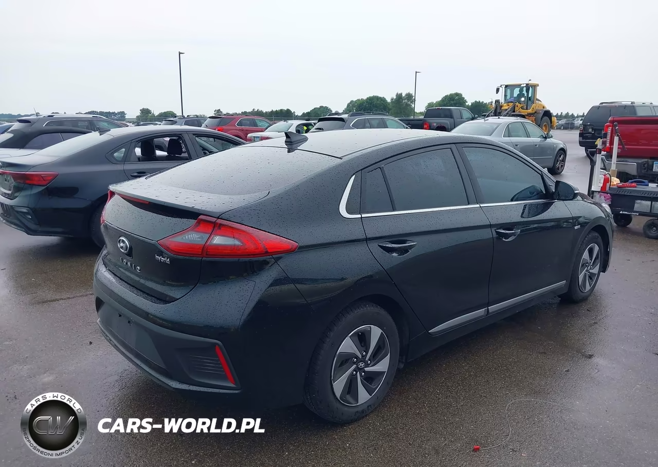 2017 Hyundai Ioniq Hybrid Sel VIN:KMHC75LC6HU049084 - 4