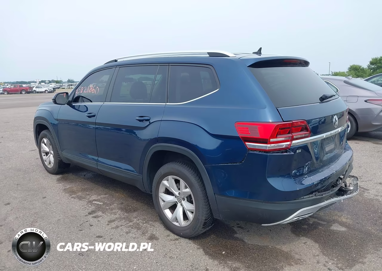 2018 Volkswagen Atlas 3.6L V6 Se VIN:1V2KR2CA3JC567008 - 3