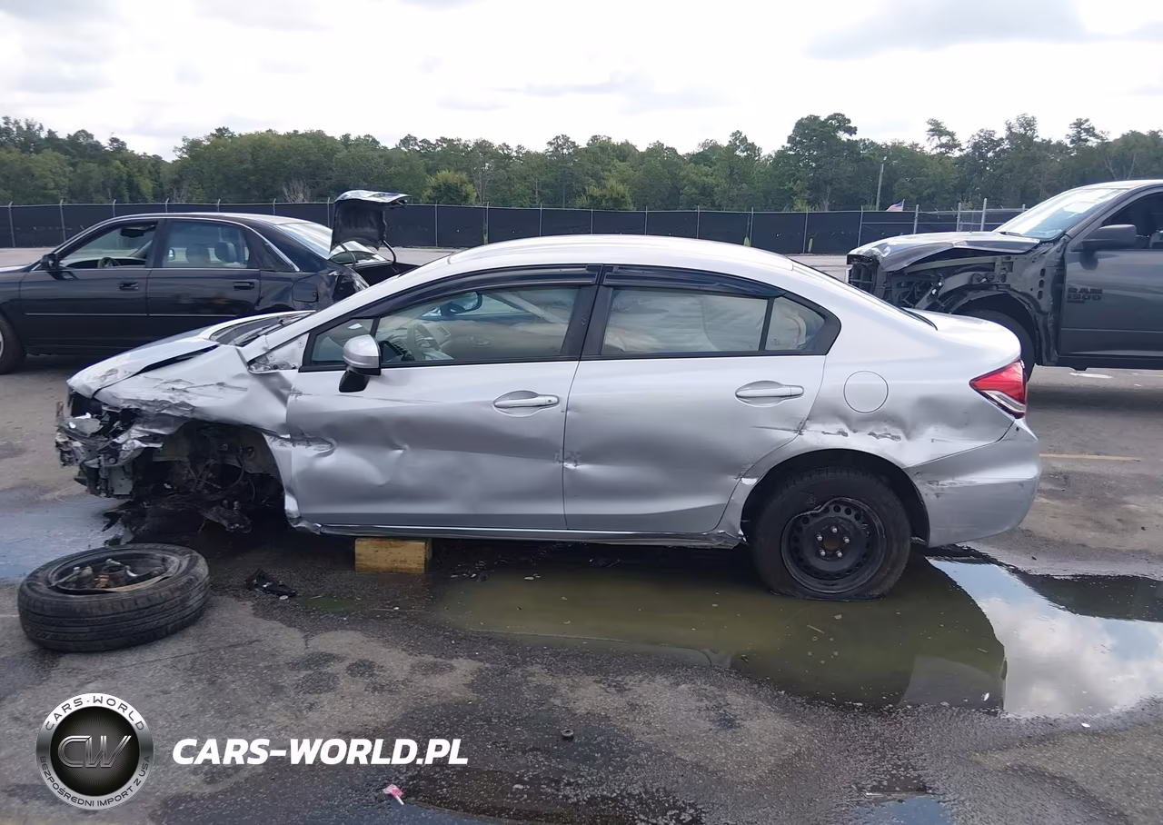 2014 Honda Civic Lx VIN:19XFB2F58EE079886 - 15
