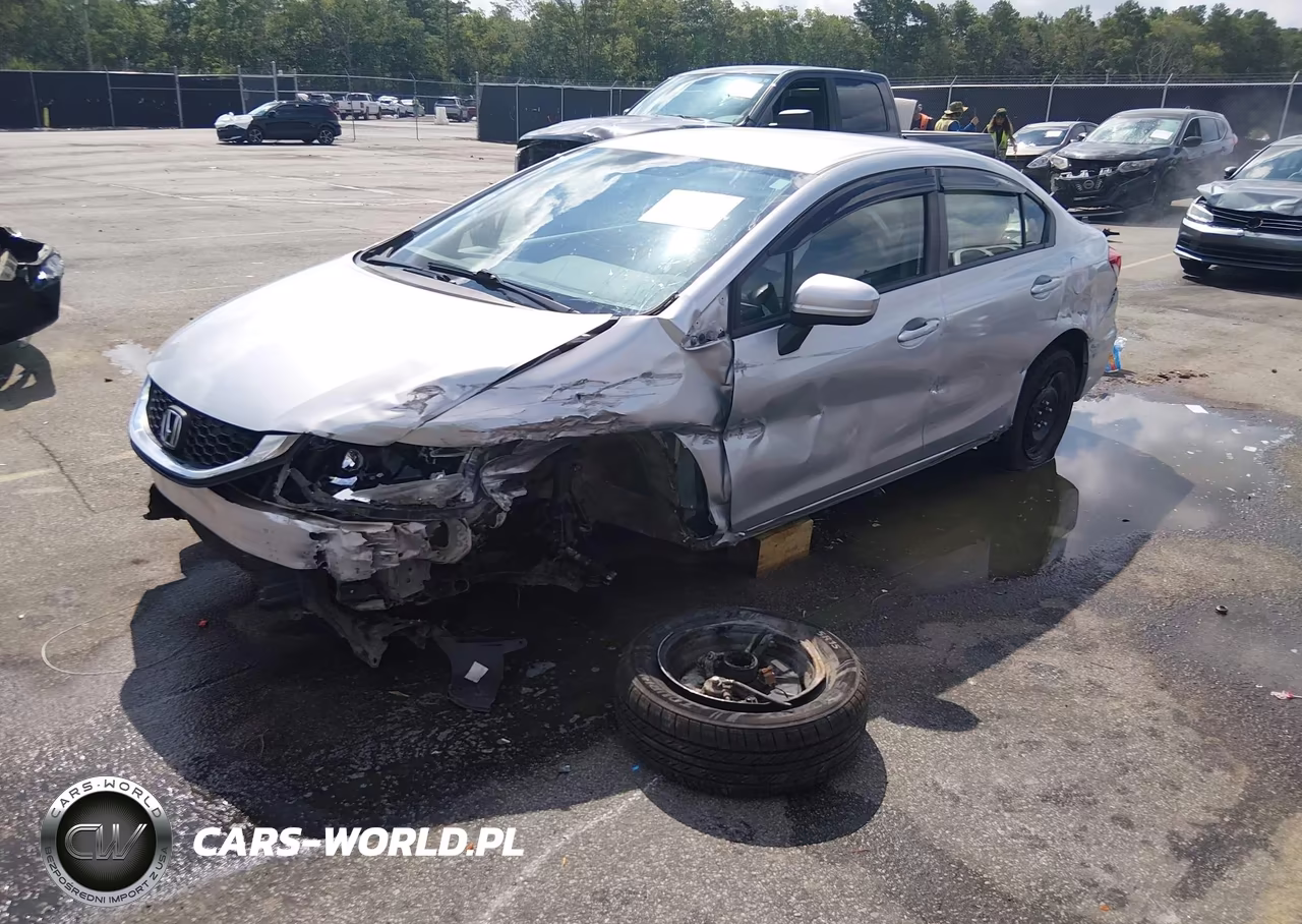 2014 Honda Civic Lx VIN:19XFB2F58EE079886 - 2