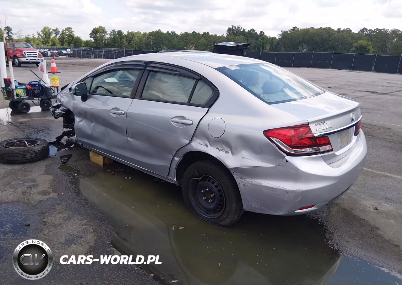 2014 Honda Civic Lx VIN:19XFB2F58EE079886 - 3
