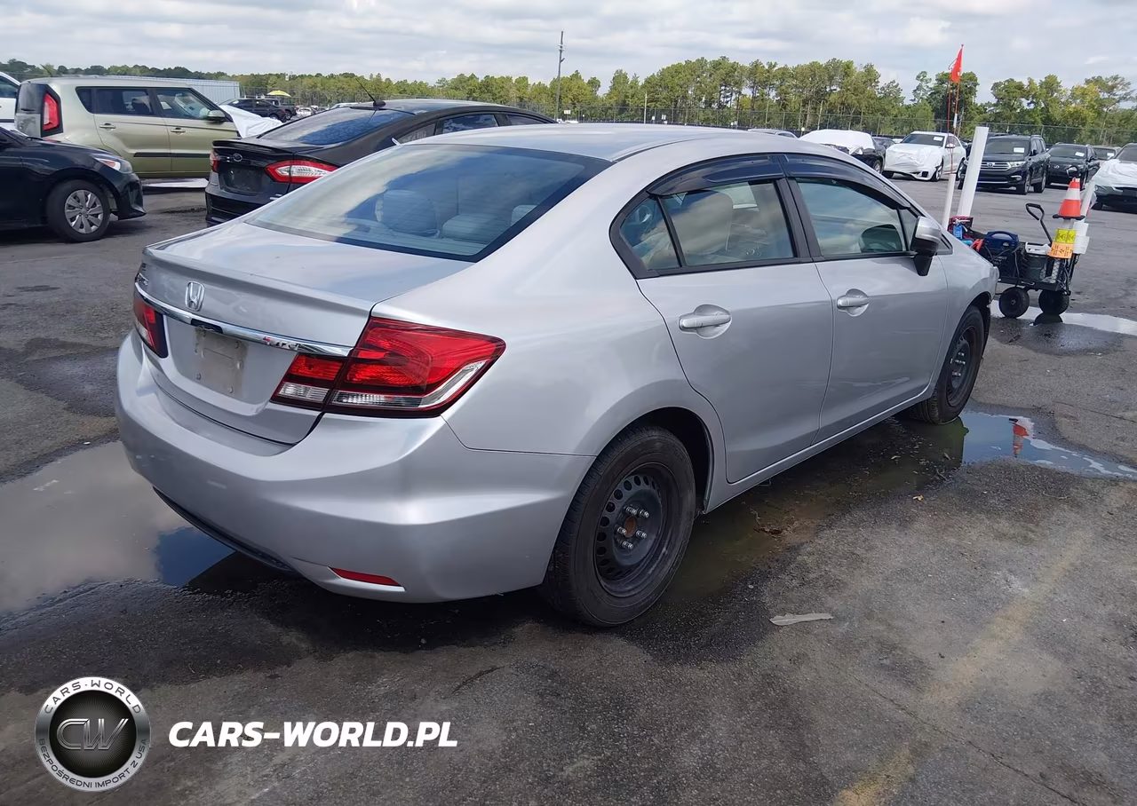 2014 Honda Civic Lx VIN:19XFB2F58EE079886 - 4