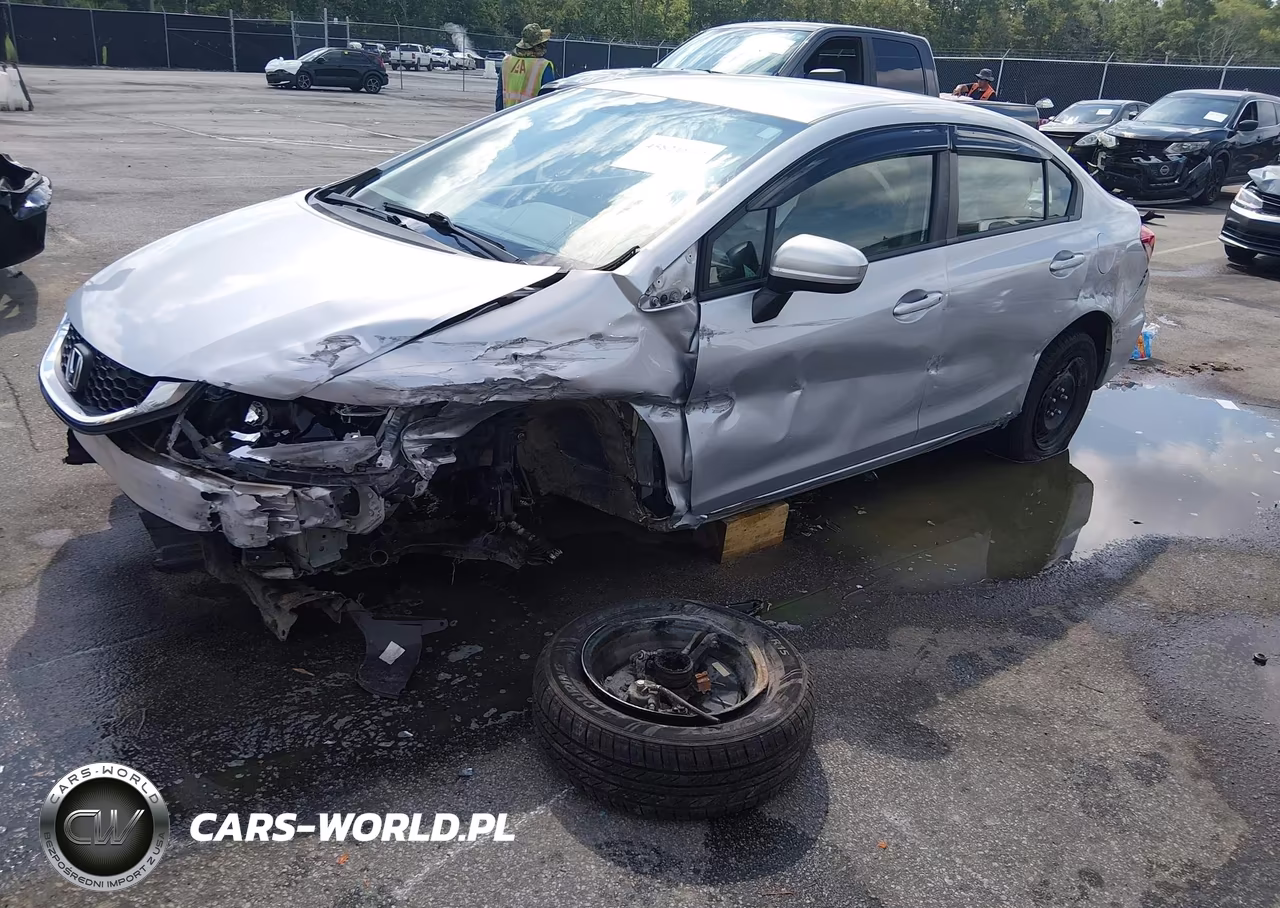 2014 Honda Civic Lx VIN:19XFB2F58EE079886 - 6