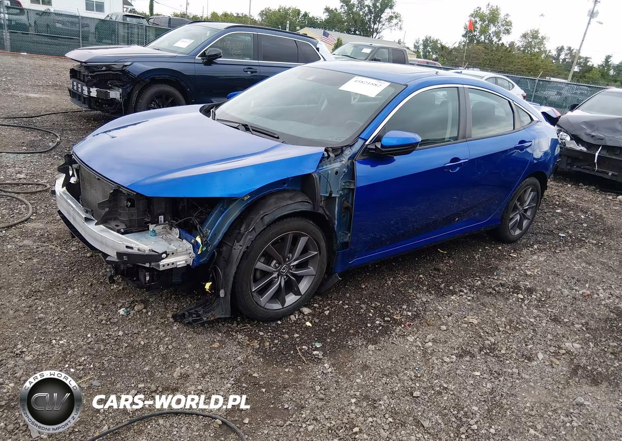 2020 Honda Civic Ex VIN:19XFC1F36LE004378 - 2
