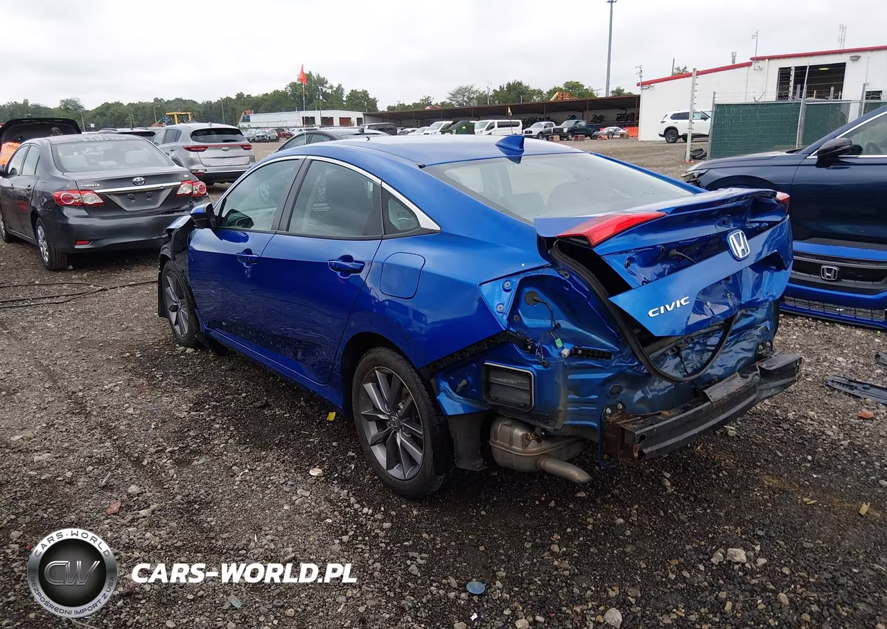 2020 Honda Civic Ex VIN:19XFC1F36LE004378 - 3