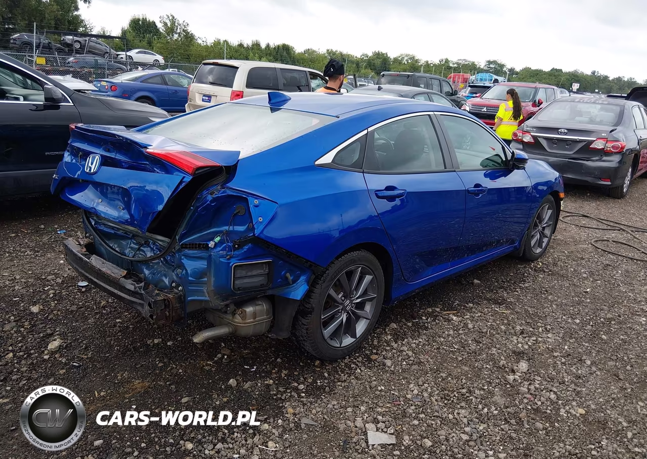 2020 Honda Civic Ex VIN:19XFC1F36LE004378 - 4