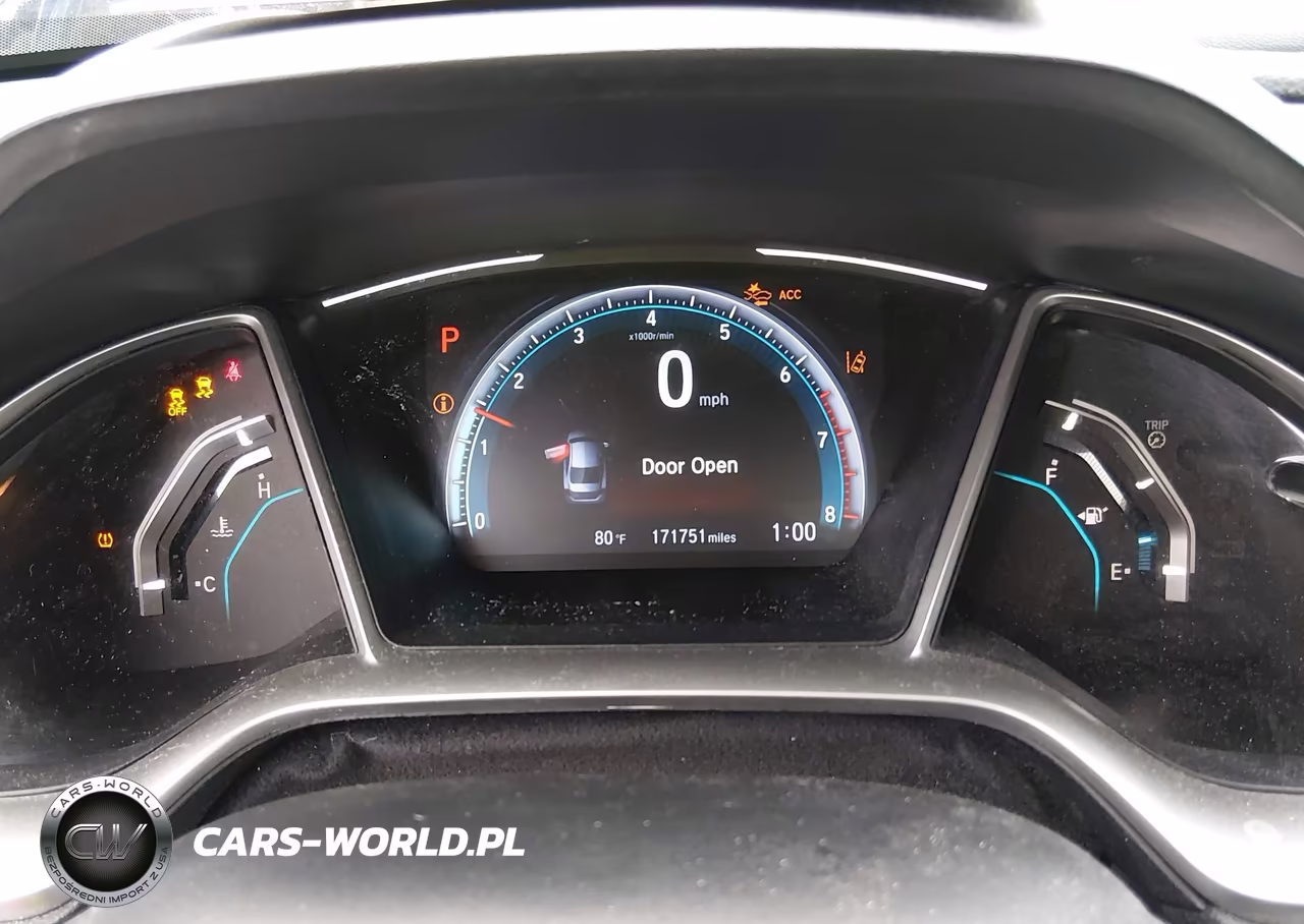 2020 Honda Civic Ex VIN:19XFC1F36LE004378 - 7