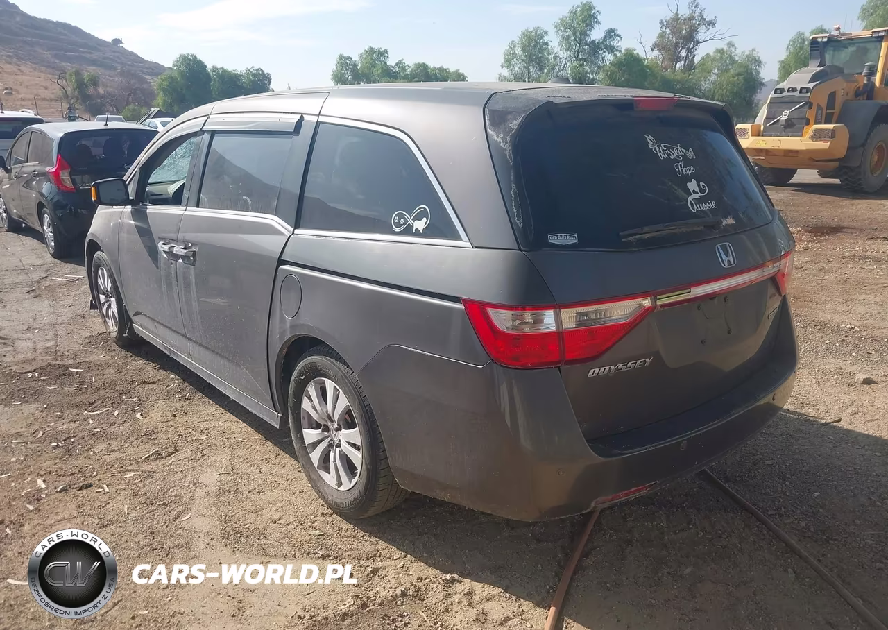 2012 Honda Odyssey Touring-Touring Elite VIN:5FNRL5H99CB004438 - 3