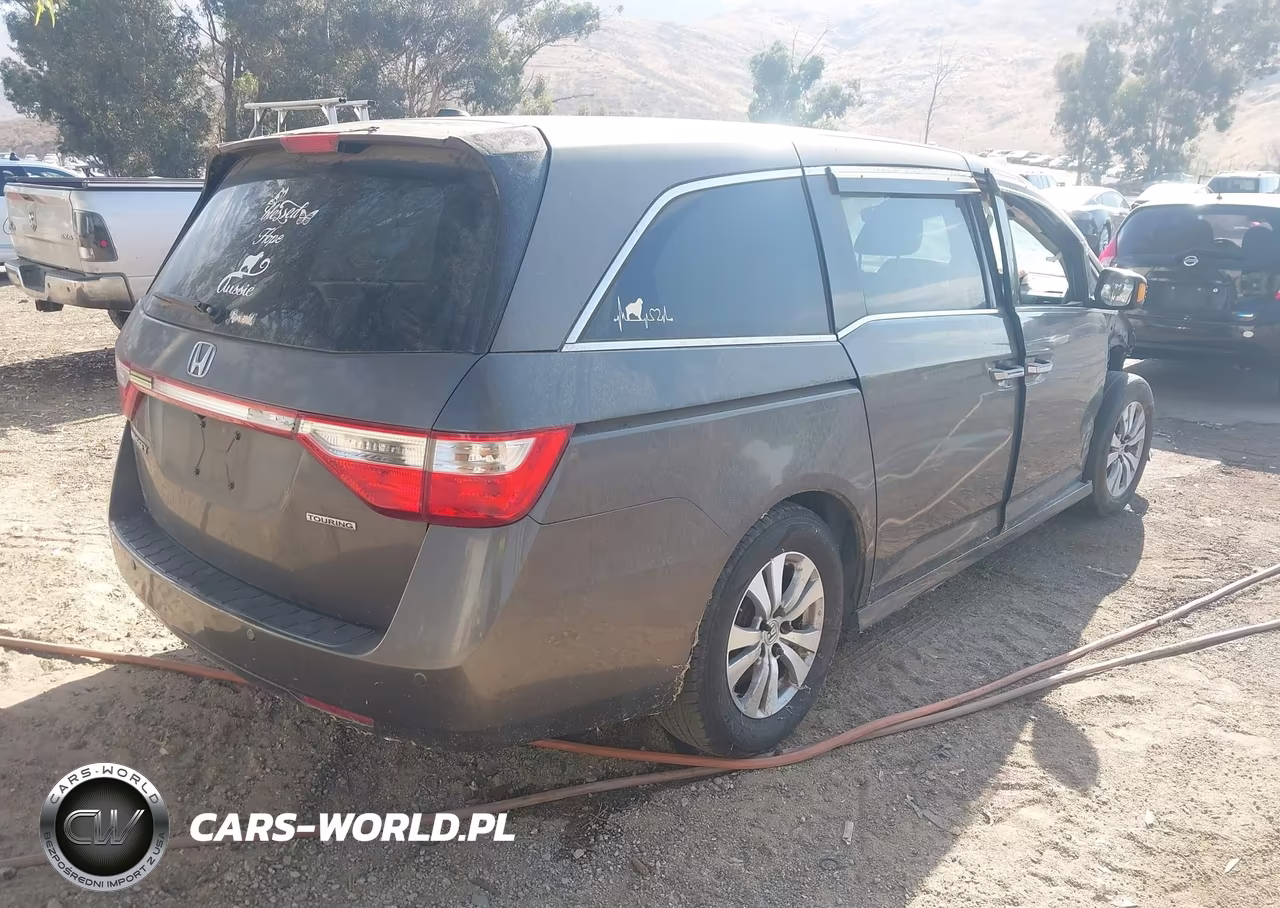 2012 Honda Odyssey Touring-Touring Elite VIN:5FNRL5H99CB004438 - 4