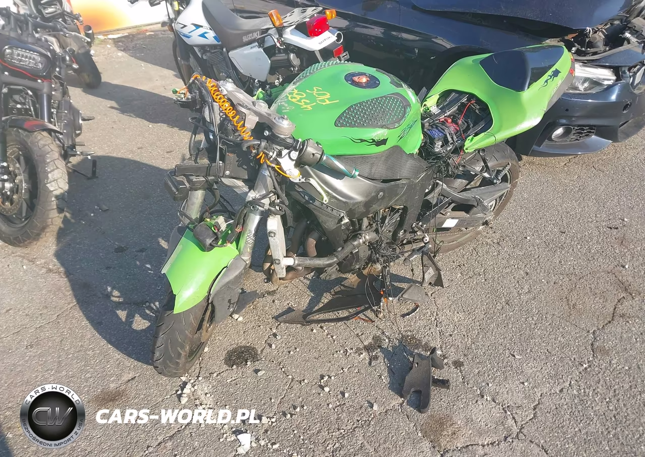2008 Kawasaki Zx600 P VIN:JKAZX4P148A045368 - 2