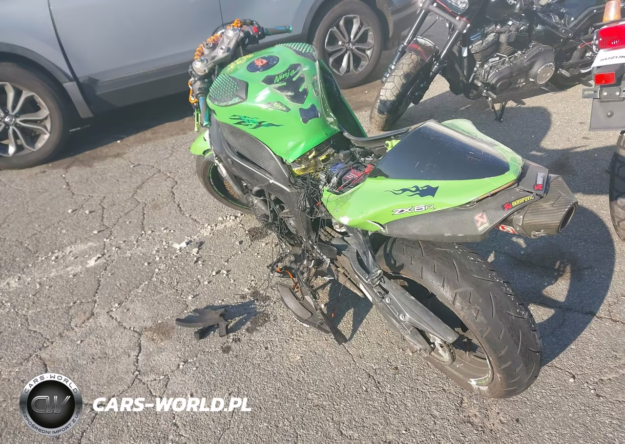 2008 Kawasaki Zx600 P VIN:JKAZX4P148A045368 - 3