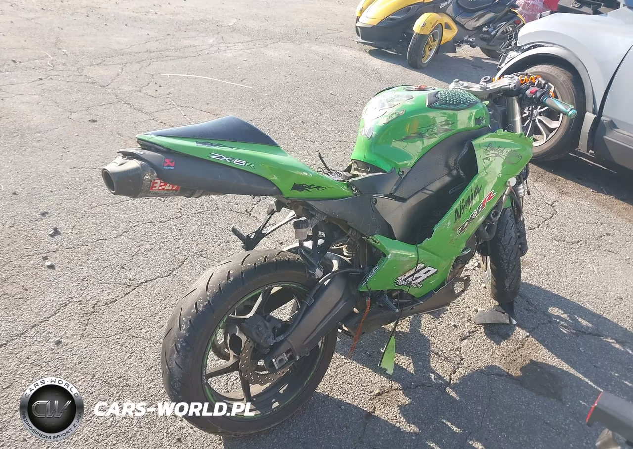 2008 Kawasaki Zx600 P VIN:JKAZX4P148A045368 - 4