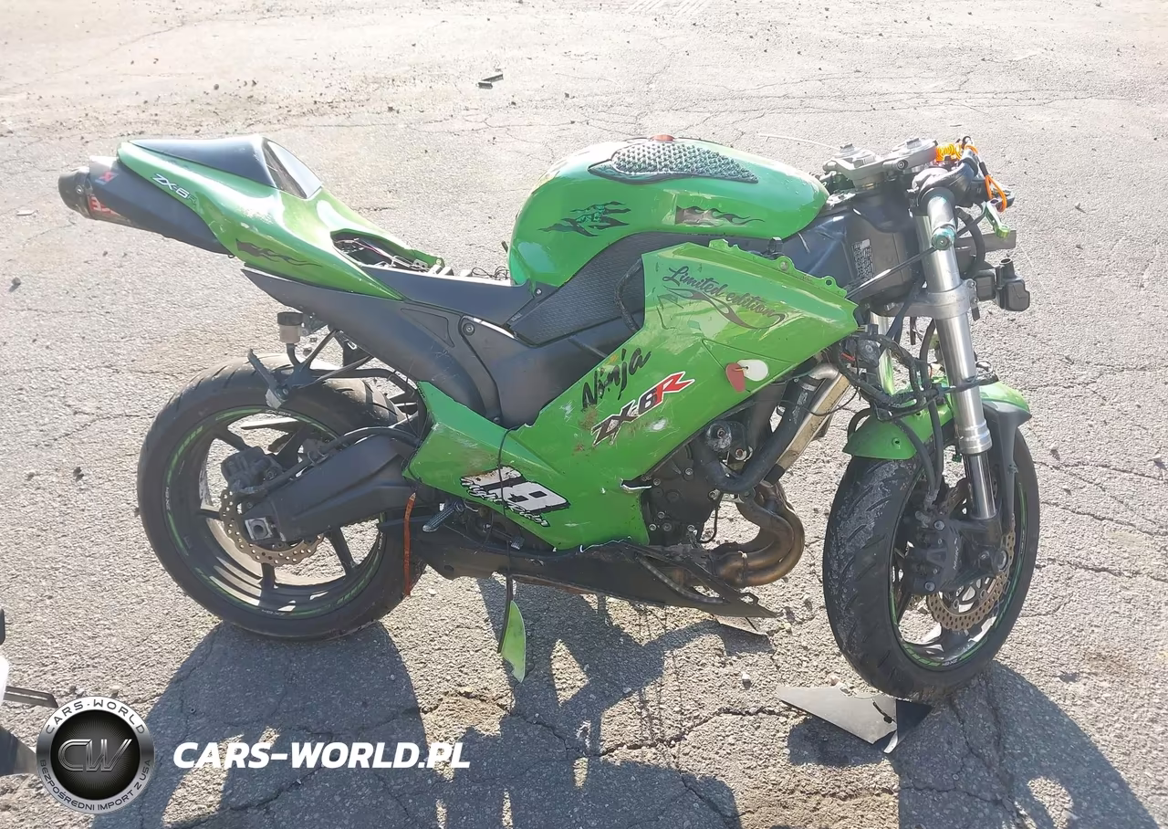 2008 Kawasaki Zx600 P VIN:JKAZX4P148A045368 - 8