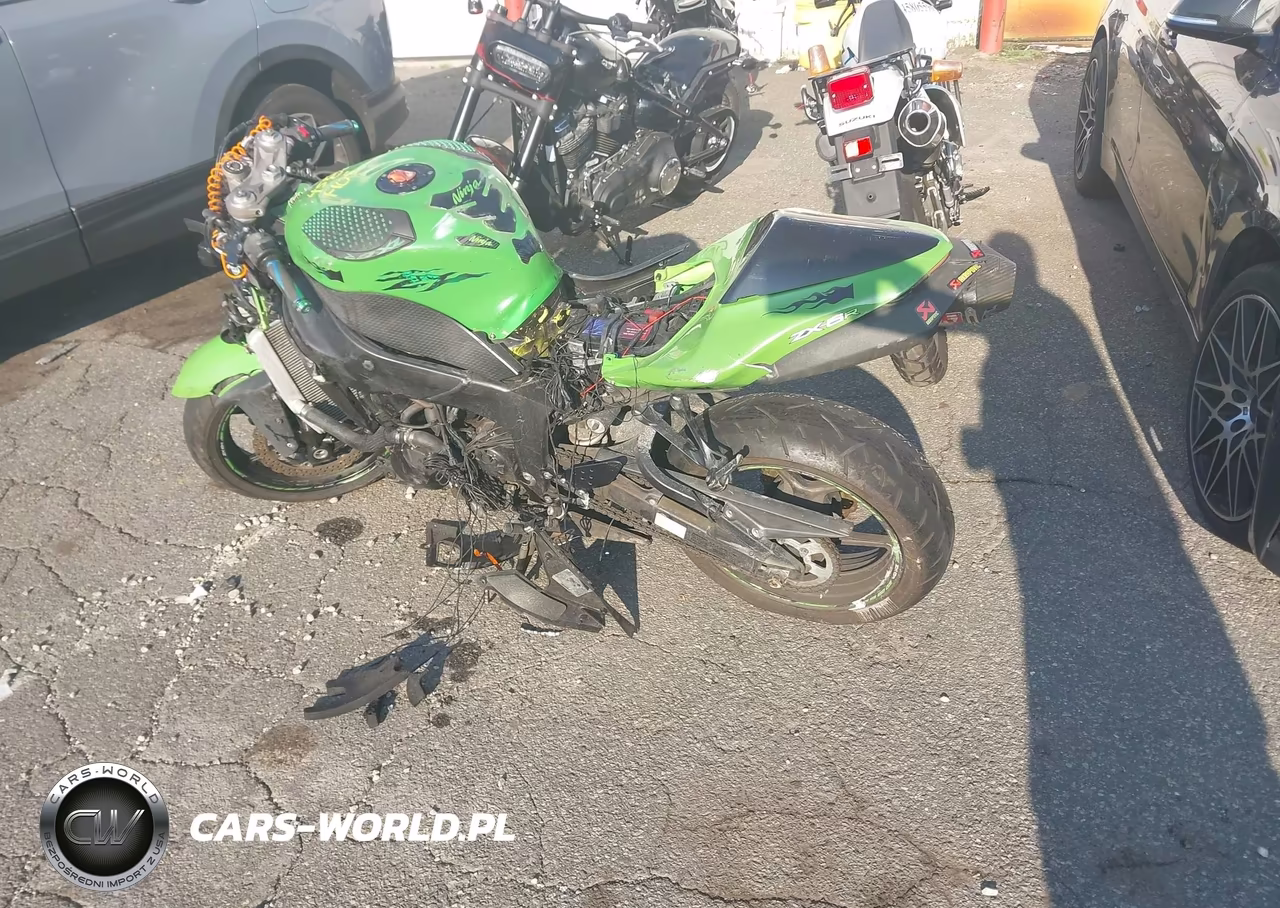 2008 Kawasaki Zx600 P VIN:JKAZX4P148A045368 - 9
