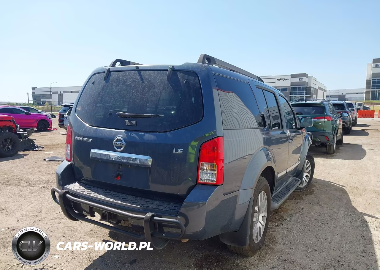 2008 Nissan Pathfinder Le V8 VIN:5N1BR18B98C617266 - 4
