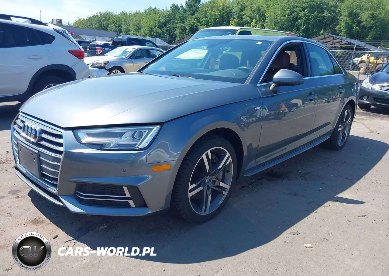 2017 Audi A4 Premium Plus VIN:WAUENAF45HN009165 - 2