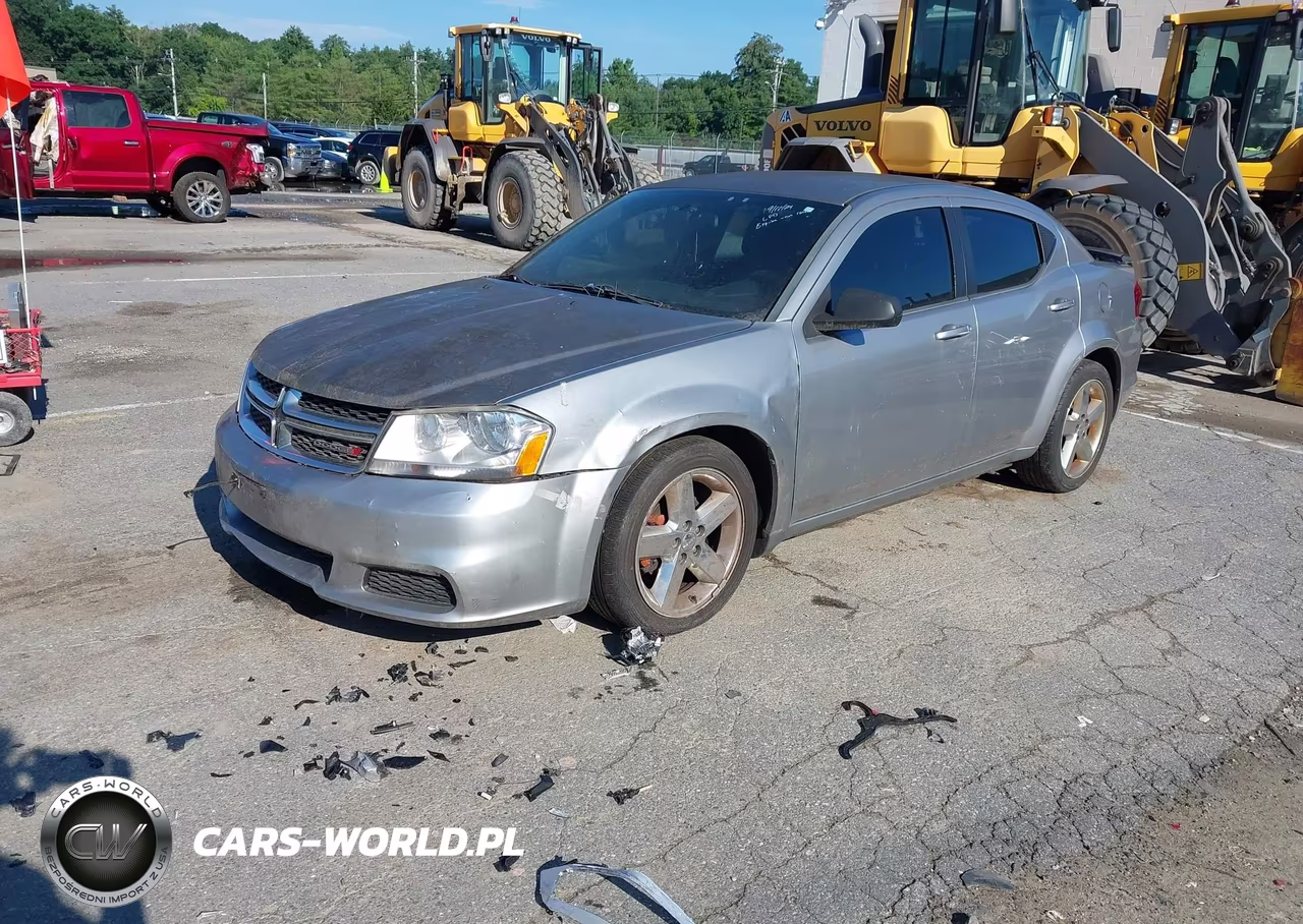 2013 Dodge Avenger Se VIN:1C3CDZAB8DN536844 - 2