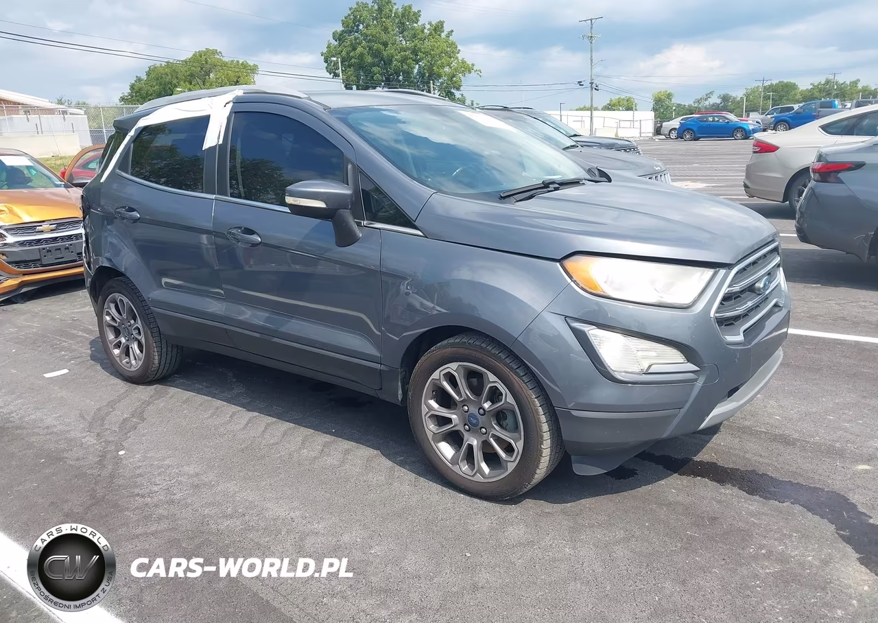 2018 Ford Ecosport Titanium VIN:MAJ3P1VE6JC166323 - 1