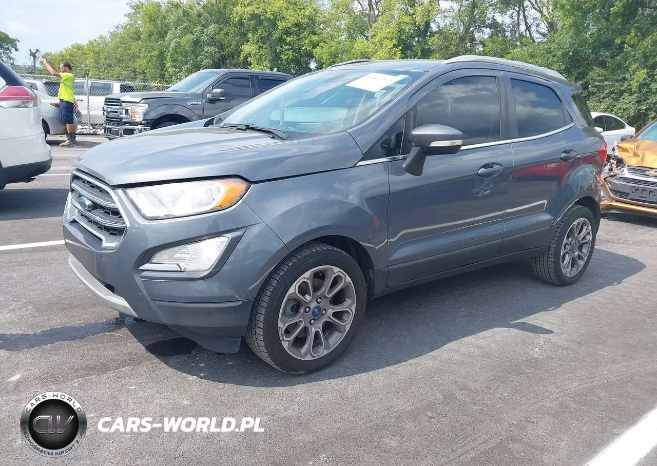 2018 Ford Ecosport Titanium VIN:MAJ3P1VE6JC166323 - 2