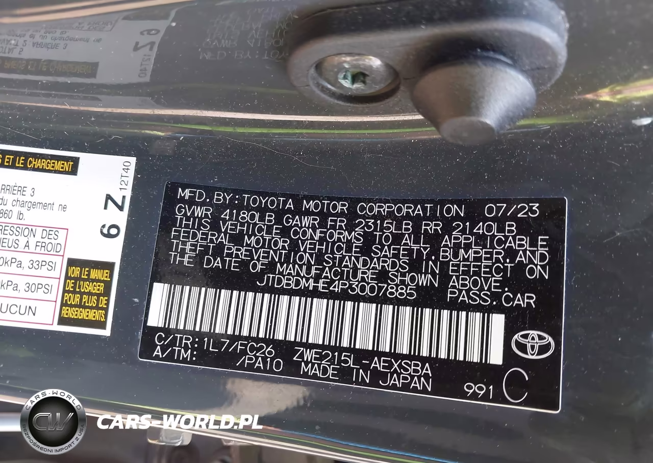 2023 Toyota Corolla Hybrid Se VIN:JTDBDMHE4P3007885 - 9