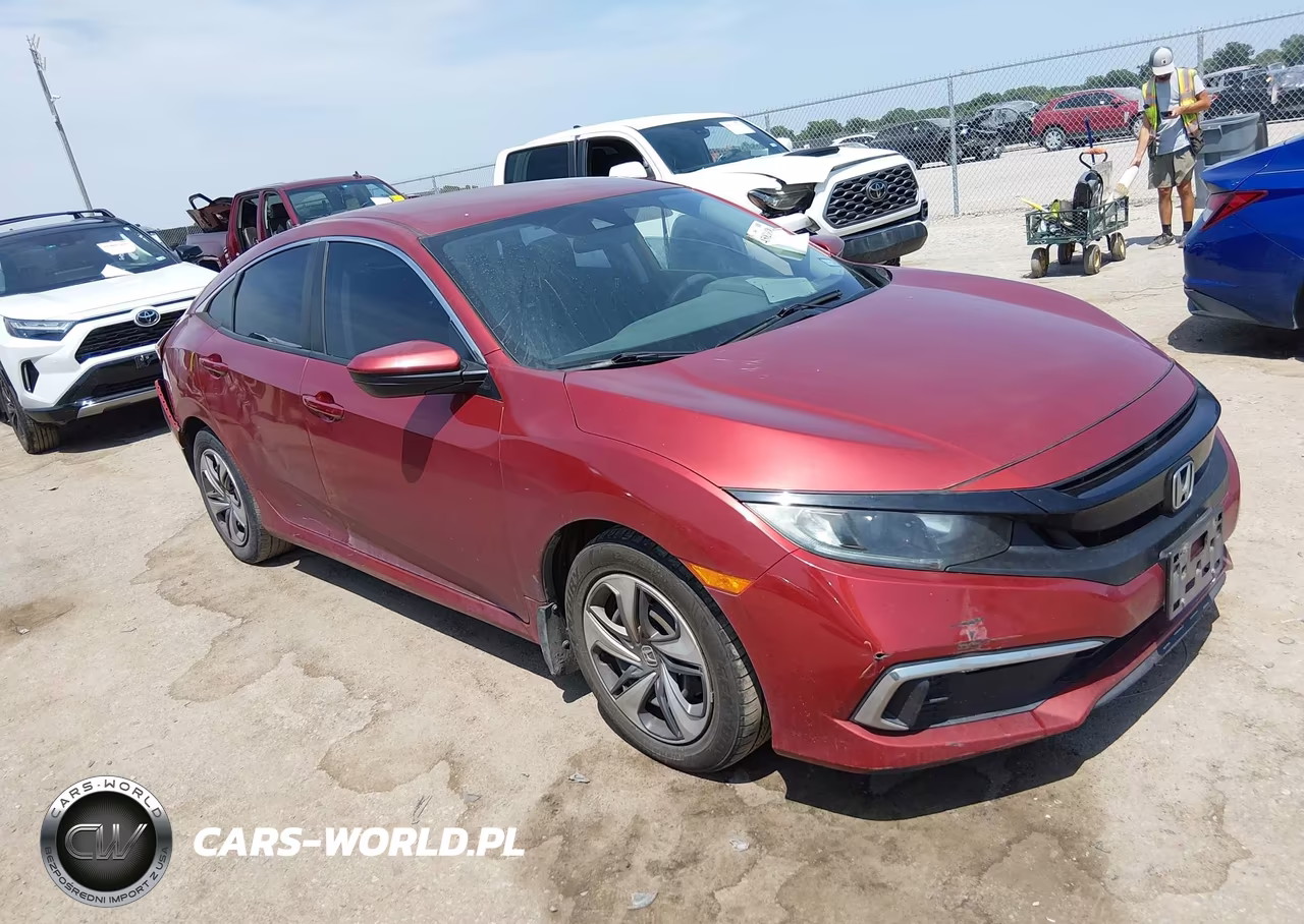 2020 Honda Civic Lx VIN:2HGFC2F65LH572918 - 1