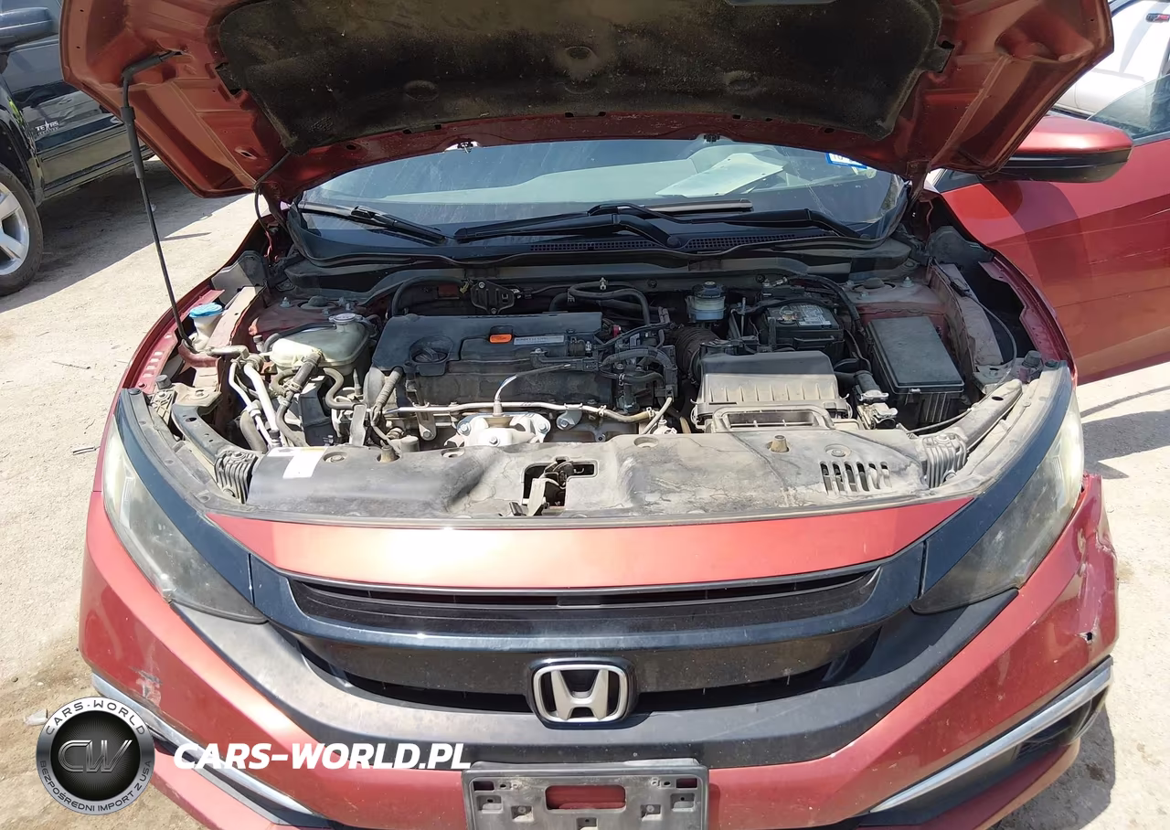 2020 Honda Civic Lx VIN:2HGFC2F65LH572918 - 10
