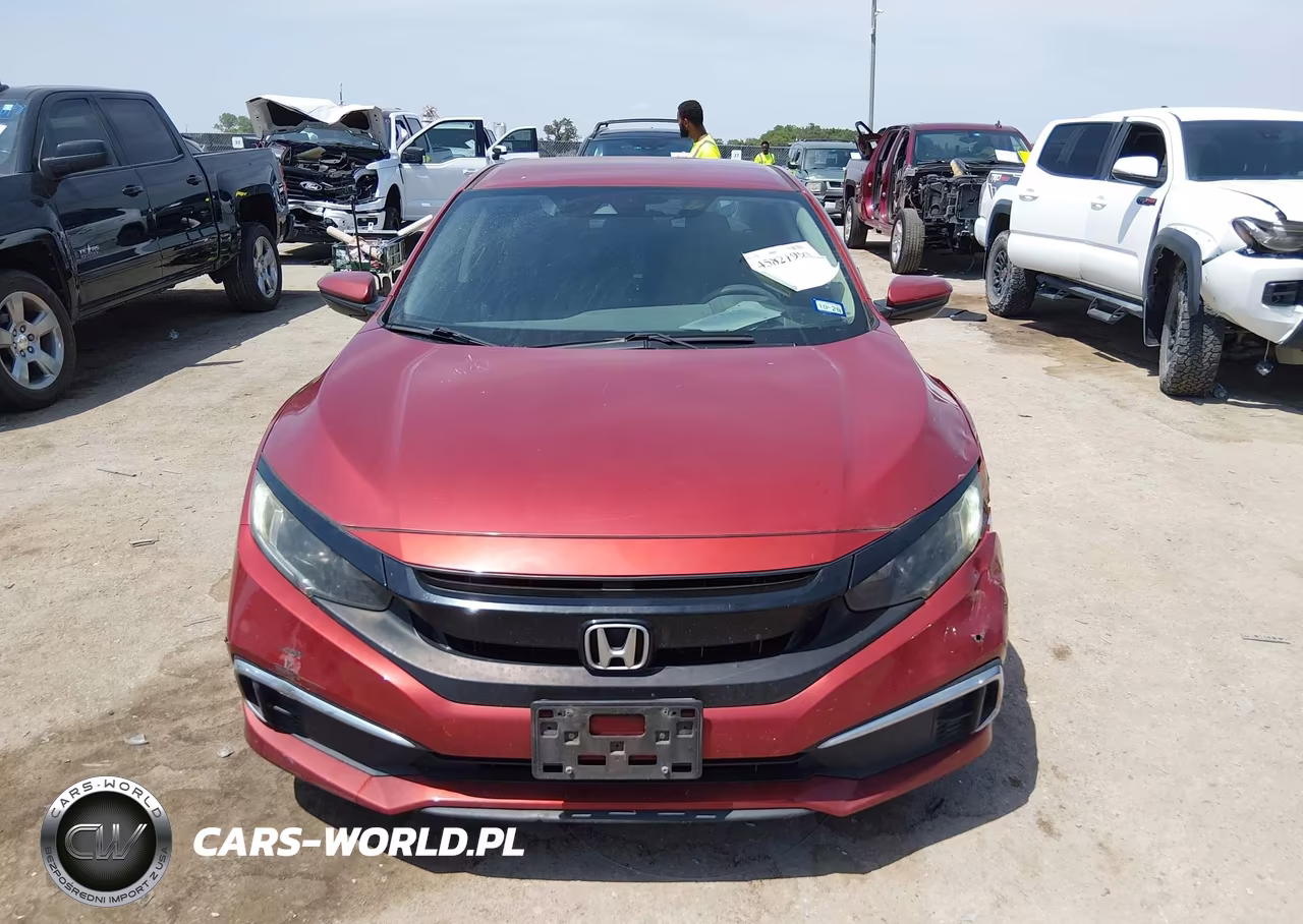 2020 Honda Civic Lx VIN:2HGFC2F65LH572918 - 12
