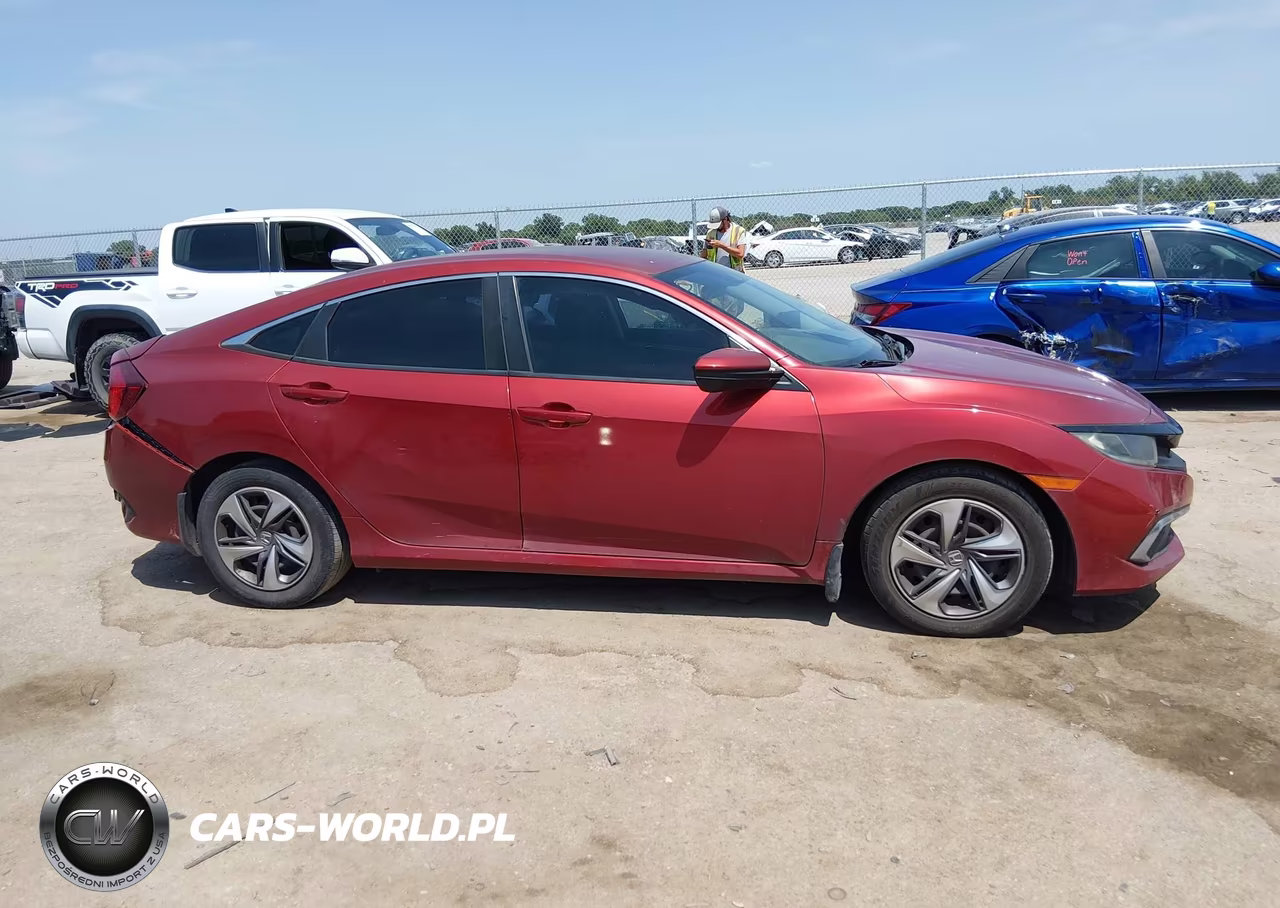 2020 Honda Civic Lx VIN:2HGFC2F65LH572918 - 13