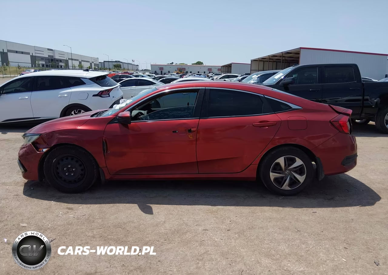 2020 Honda Civic Lx VIN:2HGFC2F65LH572918 - 14