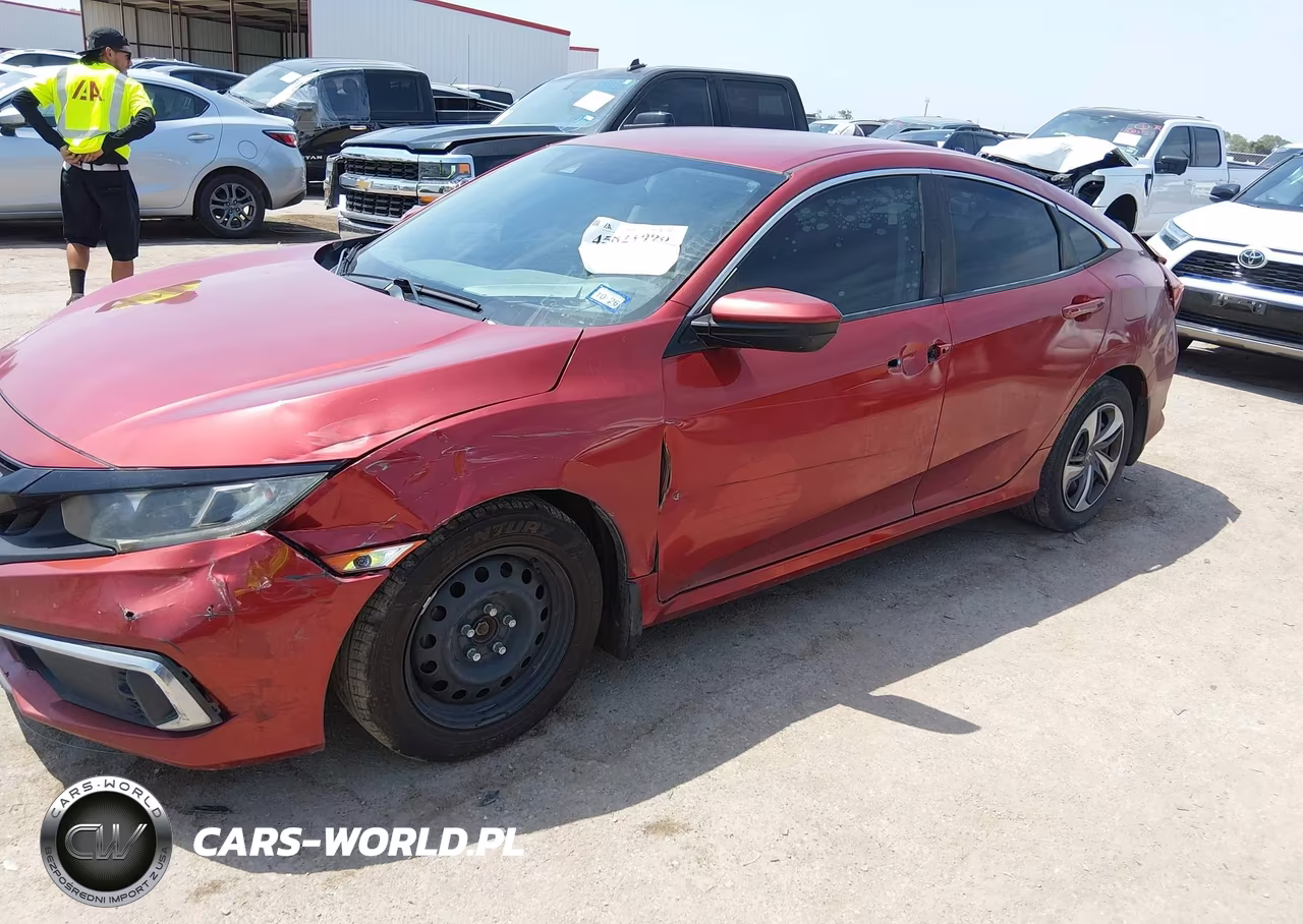 2020 Honda Civic Lx VIN:2HGFC2F65LH572918 - 6