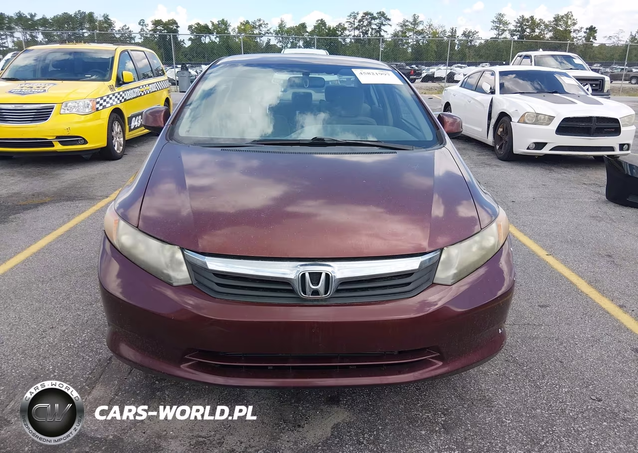 2012 Honda Civic Lx VIN:JHMFB2F50CS003636 - 6