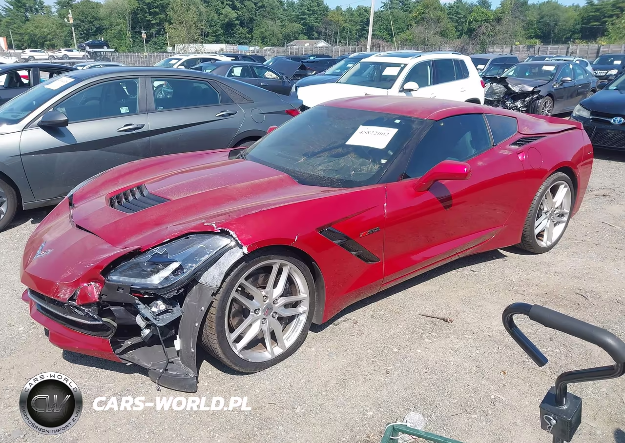 2015 Chevrolet Corvette Stingray Z51 VIN:1G1YK2D78F5112372 - 2