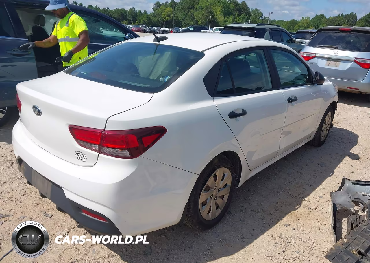 2018 Kia Rio Lx VIN:3KPA24AB3JE078593 - 4