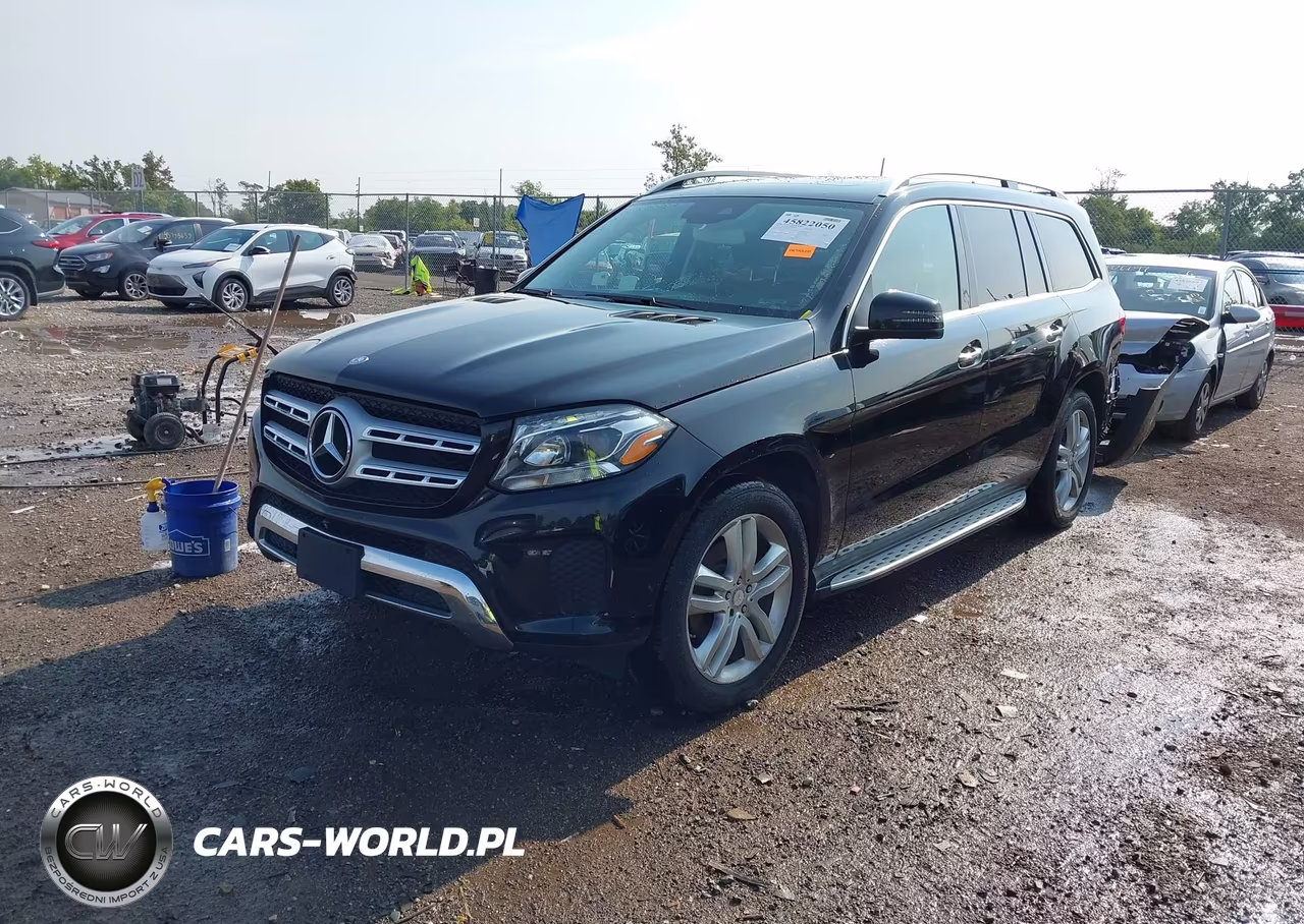 2017 Mercedes-Benz Gls 450 4Matic VIN:4JGDF6EEXHA893979 - 2