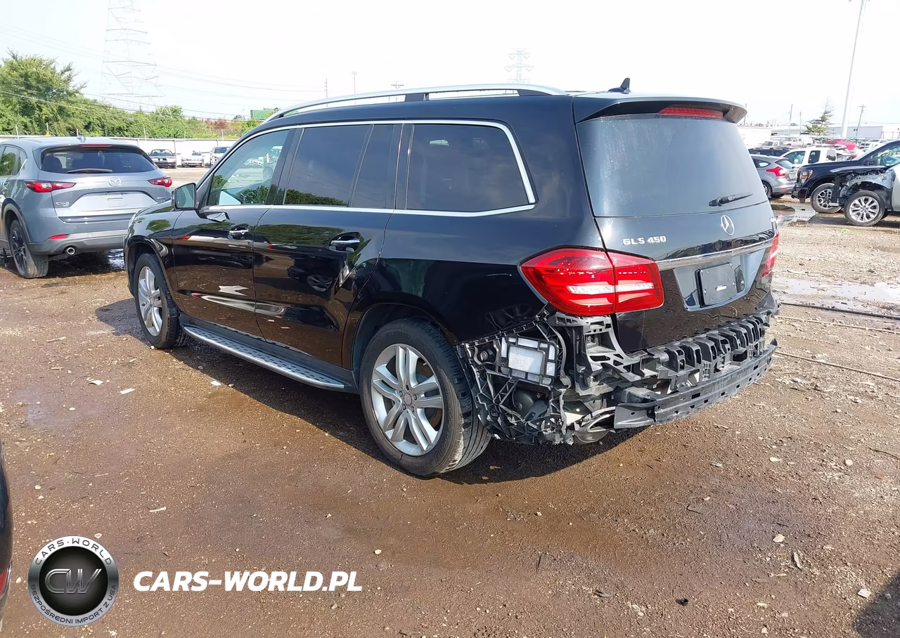2017 Mercedes-Benz Gls 450 4Matic VIN:4JGDF6EEXHA893979 - 3