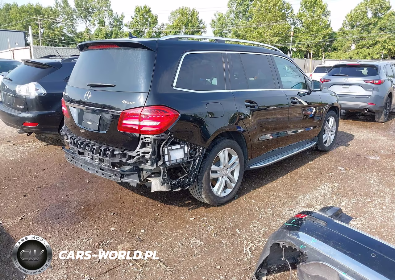 2017 Mercedes-Benz Gls 450 4Matic VIN:4JGDF6EEXHA893979 - 4