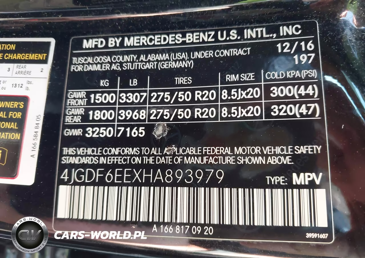 2017 Mercedes-Benz Gls 450 4Matic VIN:4JGDF6EEXHA893979 - 9
