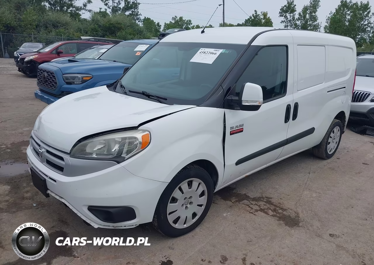2017 Ram Promaster City Tradesman Slt VIN:ZFBERFBB5H6D56309 - 2