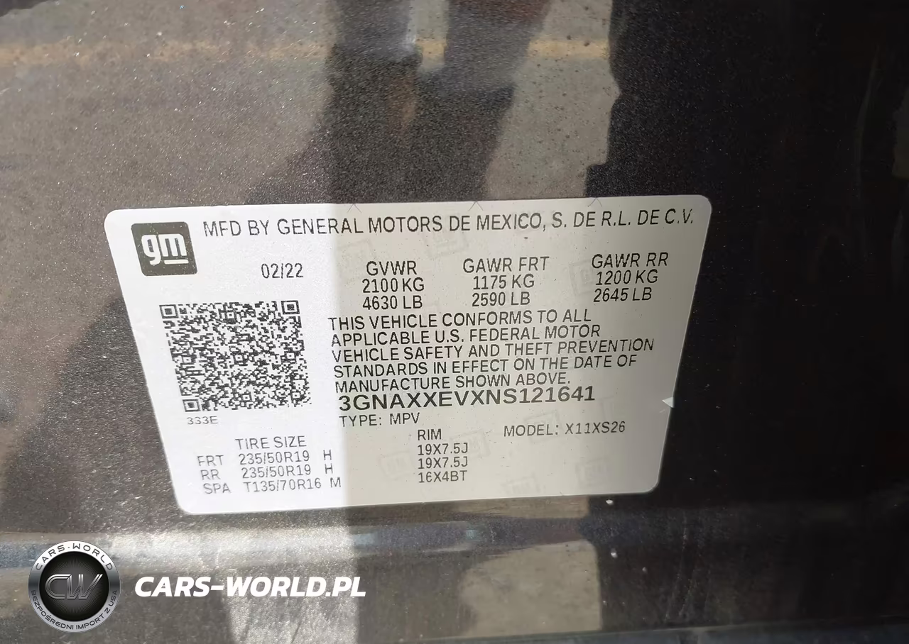 2022 Chevrolet Equinox Awd Premier VIN:3GNAXXEVXNS121641 - 9